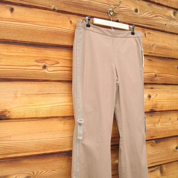 NWT  Brown High Rise Boot Cut Pants - Picture 4 of 9